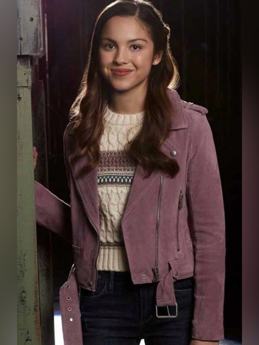 BlankNYC Purple Lilac Suede Leather Jacket